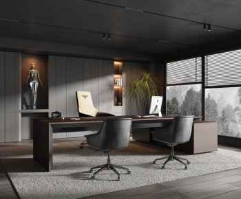 Modern Manager's Office-ID:976564883