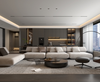 Modern A Living Room-ID:360222101