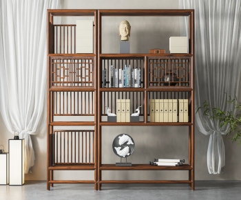 New Chinese Style Shelving-ID:380527975