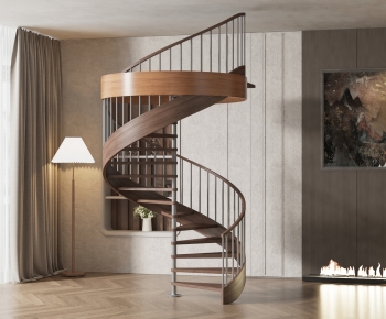 American Style Rotating Staircase-ID:794950963