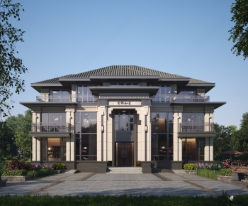 New Chinese Style Detached Villa-ID:783134942