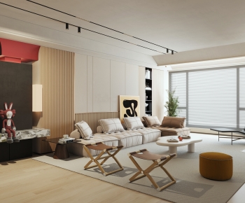 Modern A Living Room-ID:373630052