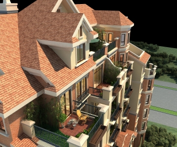 European Style Residential Building-ID:964600095