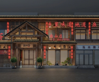 Chinese Style Facade Element-ID:107450521