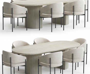 Modern Dining Table And Chairs-ID:191801077