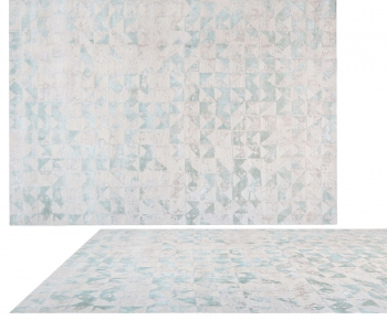 新中式方形地毯-ID:720721016