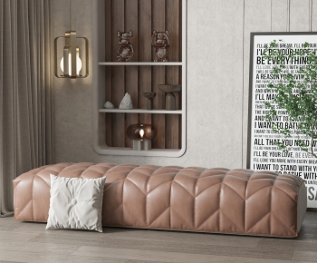 Simple European Style Sofa Stool-ID:400981909