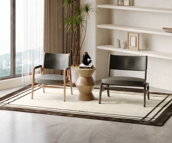 Wabi-sabi Style Lounge Chair-ID:820826059