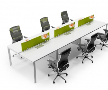 Modern Office Desk And Chair-ID:509674078