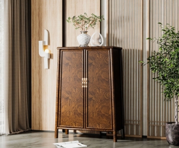 New Chinese Style Side Cabinet-ID:315721994