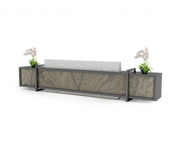 Chinese Style Reception Desk-ID:182301048