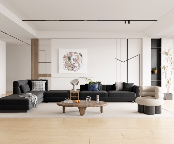 Modern A Living Room-ID:925877097