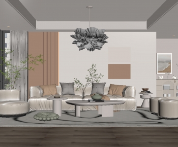 Modern A Living Room-ID:966788053