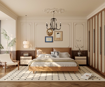 French Style Bedroom-ID:484930992