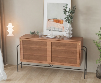 Nordic Style Entrance Cabinet-ID:887396107