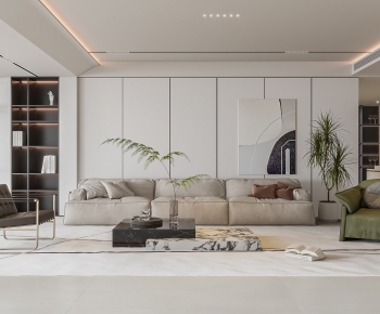 Modern A Living Room-ID:324851991