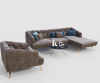 American Style Sofa Combination-ID:357671027