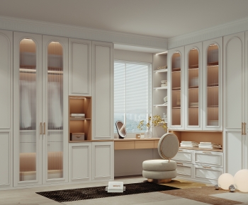 French Style Clothes Storage Area-ID:141010398