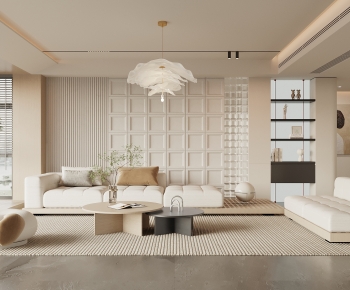 Modern A Living Room-ID:122327096