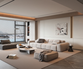 Modern A Living Room-ID:348511931