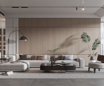 Modern A Living Room-ID:266355994