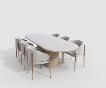 北欧原木餐桌椅-ID:842335949