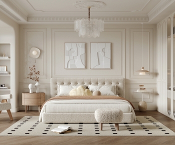 French Style Bedroom-ID:740283971