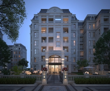 European Style Residential Building-ID:509617092