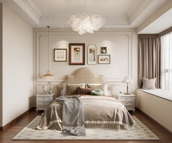 French Style Bedroom-ID:164568907
