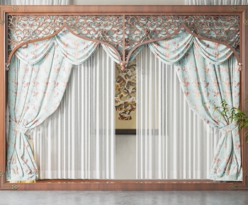 Chinese Style The Curtain-ID:864653113