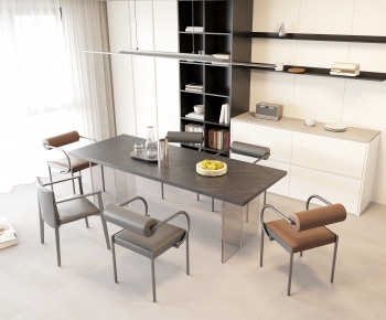 Modern Dining Table And Chairs-ID:451031927