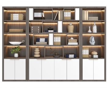 New Chinese Style Bookcase-ID:704274894