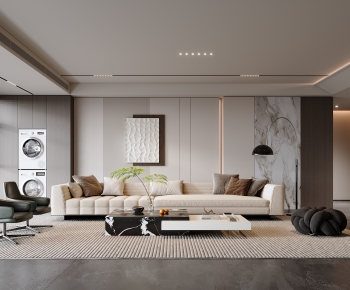 Modern A Living Room-ID:506946096