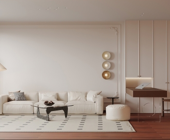 French Style A Living Room-ID:838000863