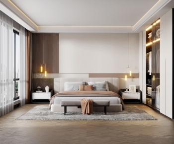 Modern Bedroom-ID:878536942