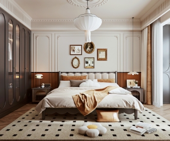 French Style Bedroom-ID:616954092