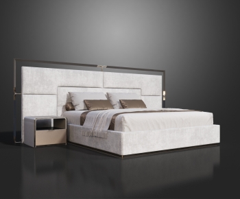 Modern Double Bed-ID:904942046