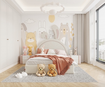 American Style Girl's Room Daughter's Room-ID:447049142