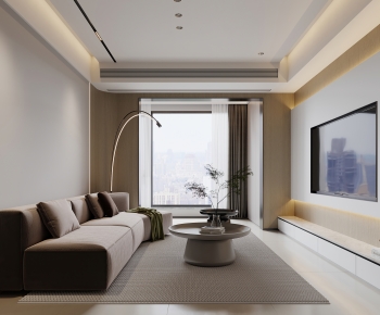 Modern A Living Room-ID:505687959