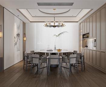 Chinese Style Dining Room-ID:109025961