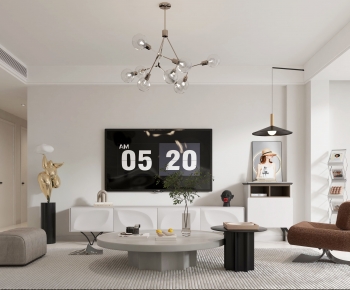 Modern A Living Room-ID:155874016