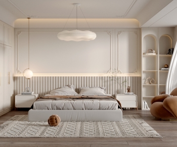 French Style Bedroom-ID:698923111