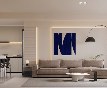 Modern A Living Room-ID:654840556