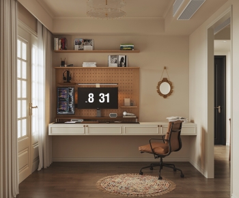 French Style Study Space-ID:900770906