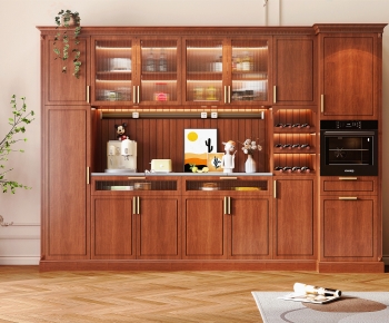 American Style Wine Cabinet-ID:453330041
