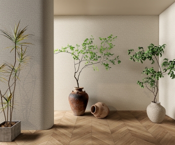 Modern Ground Green Plant Potted Plants-ID:794826983