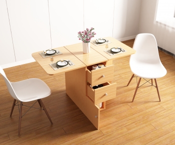 Modern Dining Table And Chairs-ID:277980093