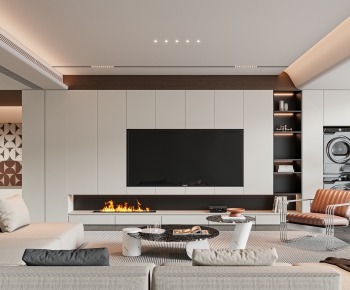 Modern A Living Room-ID:901942978