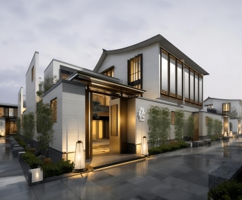 New Chinese Style Townhouse-ID:956080918