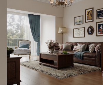 American Style A Living Room-ID:559278964